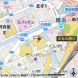 ＲＵＬＥＺｂｙＲＡＷＤＲＩＰ　横浜ビブレ店周辺の地図