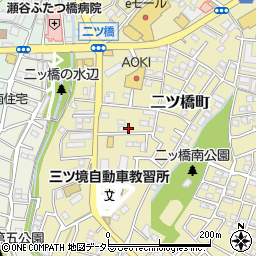 神奈川県横浜市瀬谷区二ツ橋町112-1周辺の地図