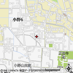 岐阜県岐阜市小野635-6周辺の地図