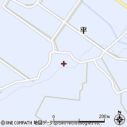 鳥取県西伯郡大山町平317周辺の地図