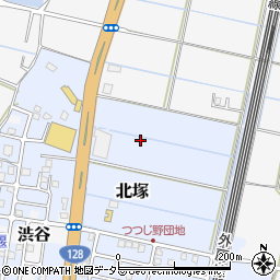 千葉県茂原市北塚周辺の地図