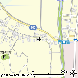 鳥取県東伯郡湯梨浜町門田316周辺の地図