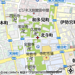 島根県松江市寺町北寺町177周辺の地図
