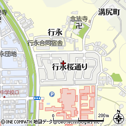 京都府舞鶴市行永桜通り125周辺の地図