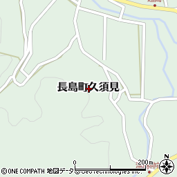 岐阜県恵那市長島町久須見周辺の地図