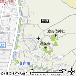 鳥取県倉吉市福庭200周辺の地図