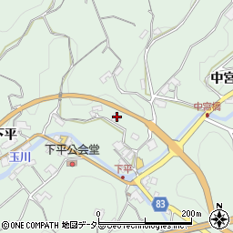 長野県飯田市上久堅402周辺の地図