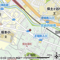 神奈川県横浜市保土ケ谷区仏向町258周辺の地図