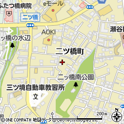 神奈川県横浜市瀬谷区二ツ橋町109-15周辺の地図