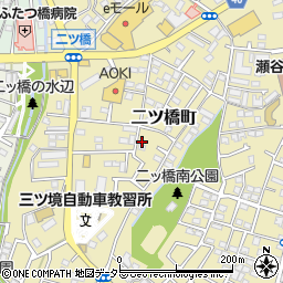 神奈川県横浜市瀬谷区二ツ橋町109-21周辺の地図