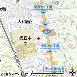 東京・スチューデントハウス大和周辺の地図