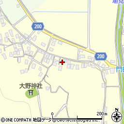 鳥取県東伯郡湯梨浜町門田329周辺の地図