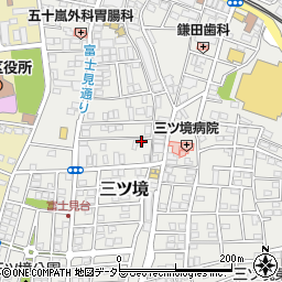 神奈川県横浜市瀬谷区三ツ境115-2周辺の地図