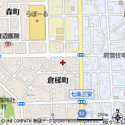 京都府舞鶴市倉梯町11-1周辺の地図