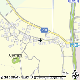 鳥取県東伯郡湯梨浜町門田322-1周辺の地図