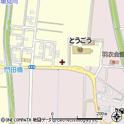 鳥取県東伯郡湯梨浜町門田20周辺の地図