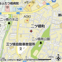 神奈川県横浜市瀬谷区二ツ橋町109周辺の地図