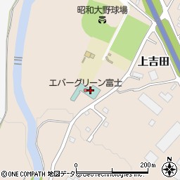ホテルエバーグリーン富士周辺の地図