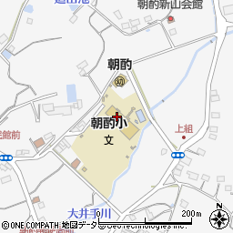 松江市立朝酌小学校周辺の地図