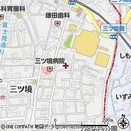 神奈川県横浜市瀬谷区三ツ境25-3周辺の地図