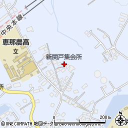 新関戸集会所周辺の地図