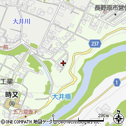 長野県飯田市時又174-24周辺の地図