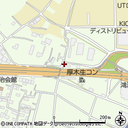 神奈川県厚木市金田1266-1周辺の地図