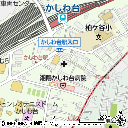神奈川県海老名市柏ケ谷630-1周辺の地図