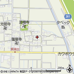 岐阜県揖斐郡揖斐川町脛永1102周辺の地図