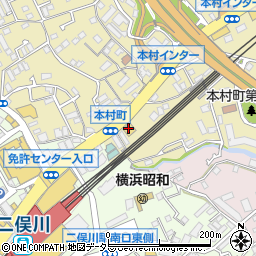 ジョナサン 二俣川店周辺の地図