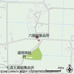 千葉県茂原市七渡3357周辺の地図