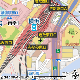かねまつ銀座横浜ルミネ店周辺の地図