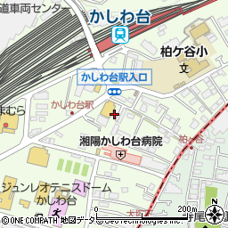 神奈川県海老名市柏ケ谷630-3周辺の地図