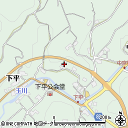 長野県飯田市上久堅404周辺の地図