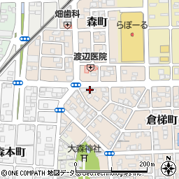 京都府舞鶴市倉梯町8-2周辺の地図