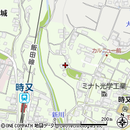 長野県飯田市時又599-13周辺の地図