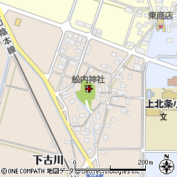 舩内神社周辺の地図