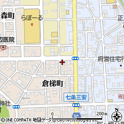 京都府舞鶴市倉梯町12-3周辺の地図