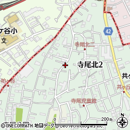神奈川県綾瀬市寺尾北周辺の地図