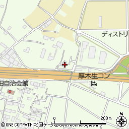 神奈川県厚木市金田1262周辺の地図