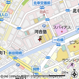 神奈川県横浜市西区北幸2丁目11周辺の地図