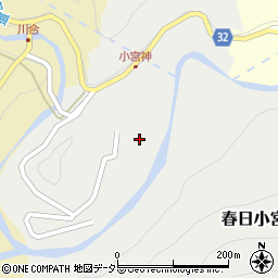 岐阜県揖斐郡揖斐川町春日小宮神1004-6周辺の地図