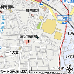 神奈川県横浜市瀬谷区三ツ境25-4周辺の地図