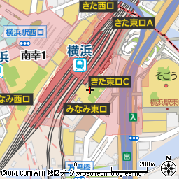 神戸元町ドリア ルミネ横浜店周辺の地図
