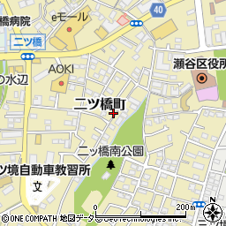 神奈川県横浜市瀬谷区二ツ橋町104-35周辺の地図