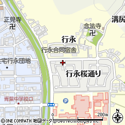 京都府舞鶴市行永桜通り108周辺の地図