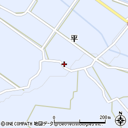 鳥取県西伯郡大山町平293周辺の地図