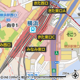 牛たん炭焼 利久 ルミネ横浜店周辺の地図