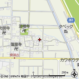 岐阜県揖斐郡揖斐川町脛永1082周辺の地図