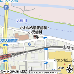 株式会社フソウ　松江営業所周辺の地図